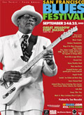 San Francisco Blues Festival poster 2005