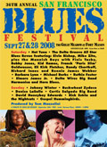 San Francisco Blues Festival poster 2006